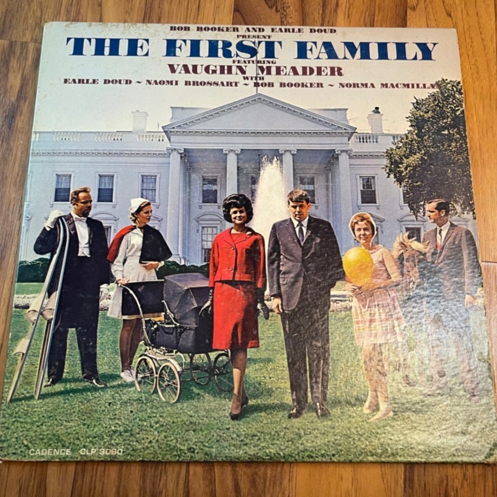 Vaughn Meader The First Family Vinyl LP 1962 Cadence CLP 3060 Comedy JFK Satire